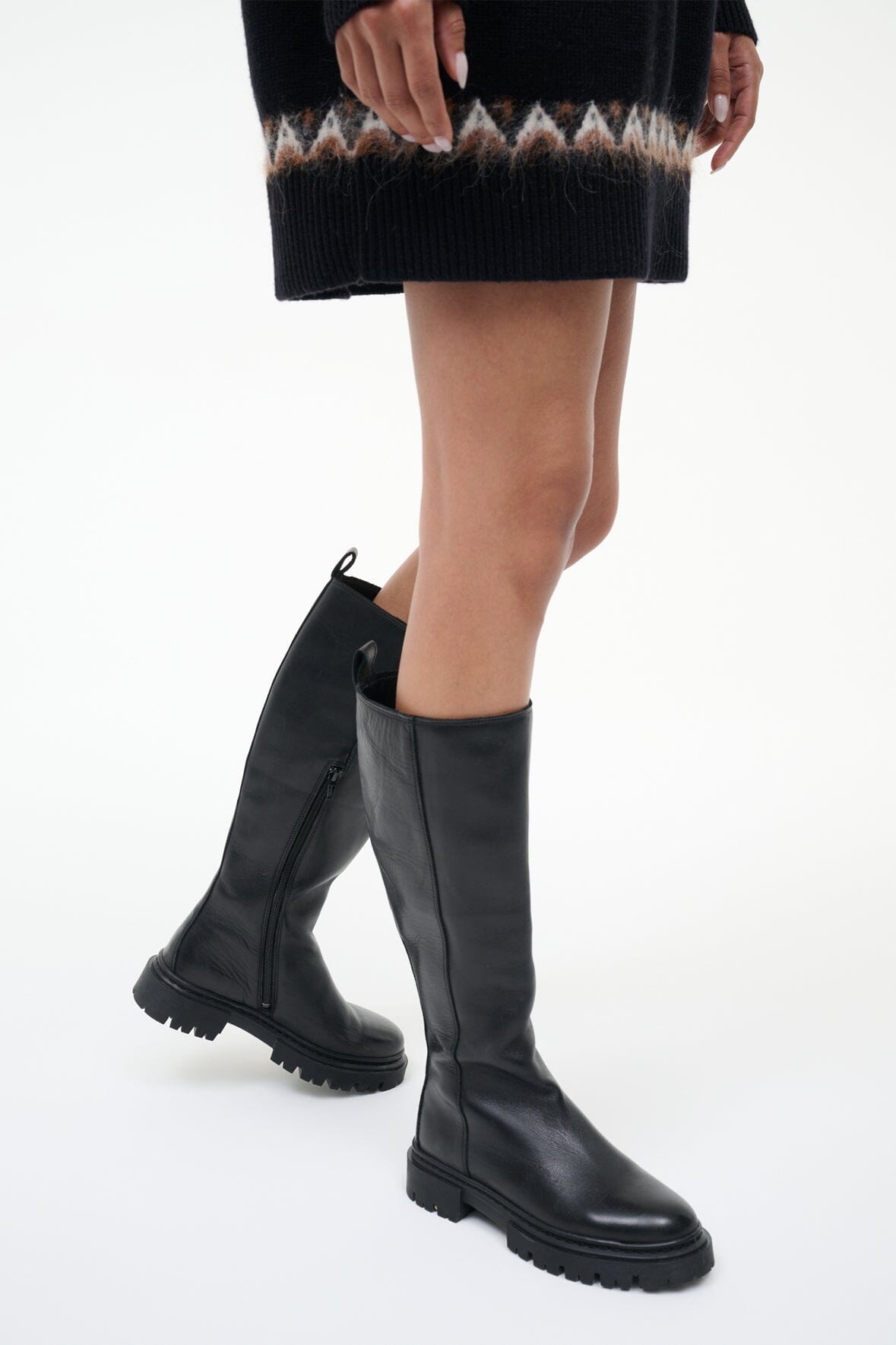 HENRY KNEE BOOT | BLACK