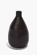STRATUM WRAPPED VASE | ESPRESSO