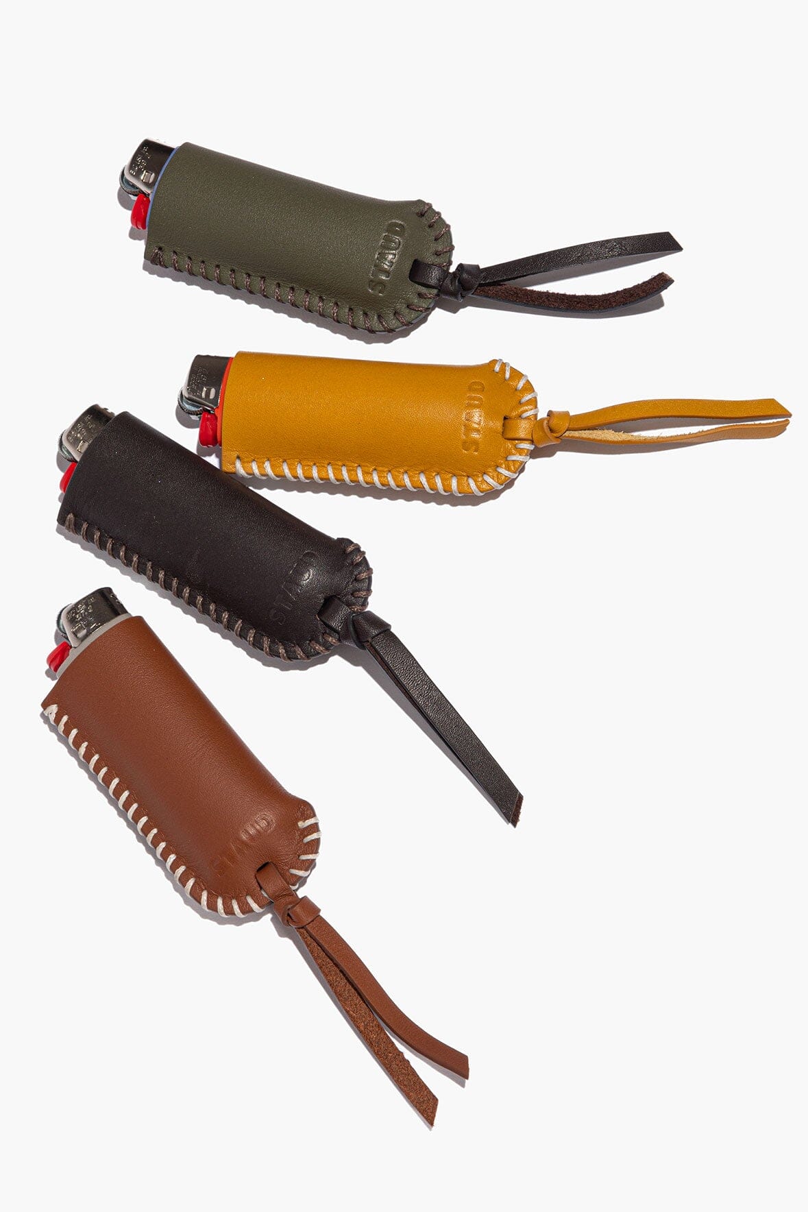 PYRE LEATHER LIGHTER COVER | TAN