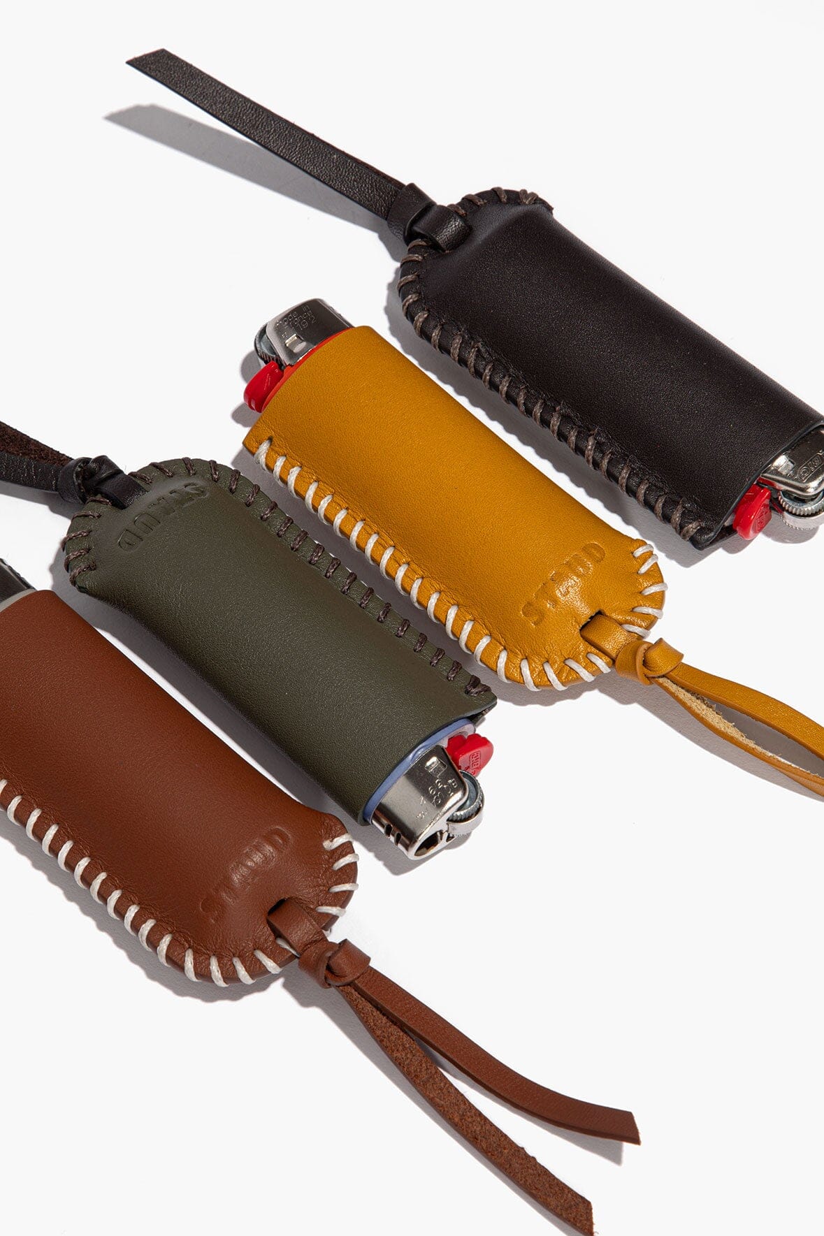 PYRE LEATHER LIGHTER COVER | TAN
