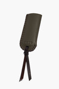PYRE LEATHER LIGHTER COVER | MOSS