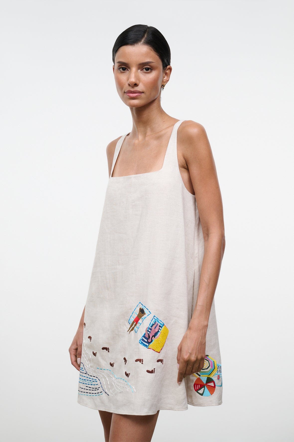 BRIO LINEN DRESS | NATURAL