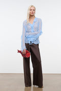 STROLL SILK DUPIONI PANT | EARTH