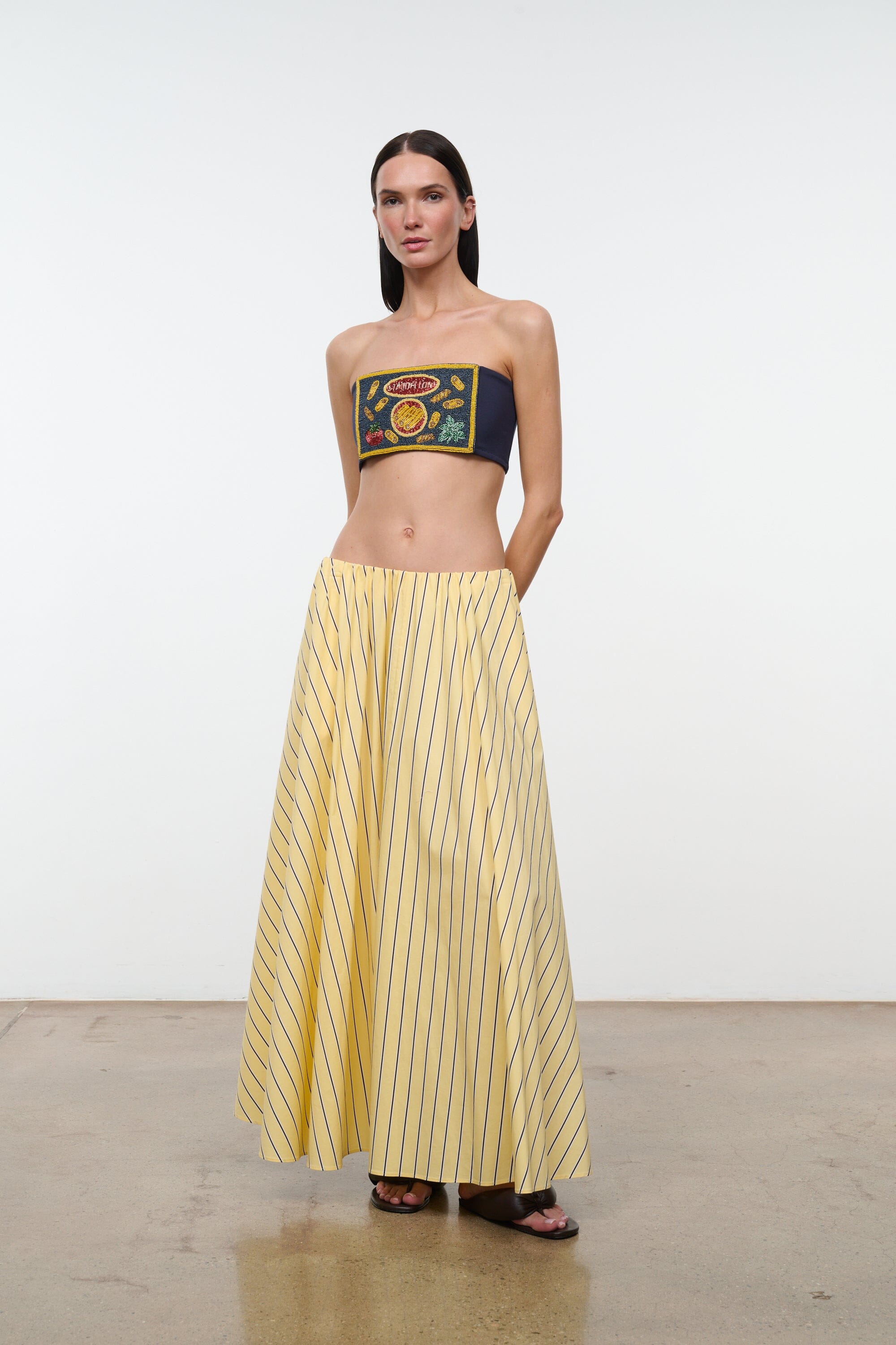 MILANO SKIRT | MONDAY STRIPE