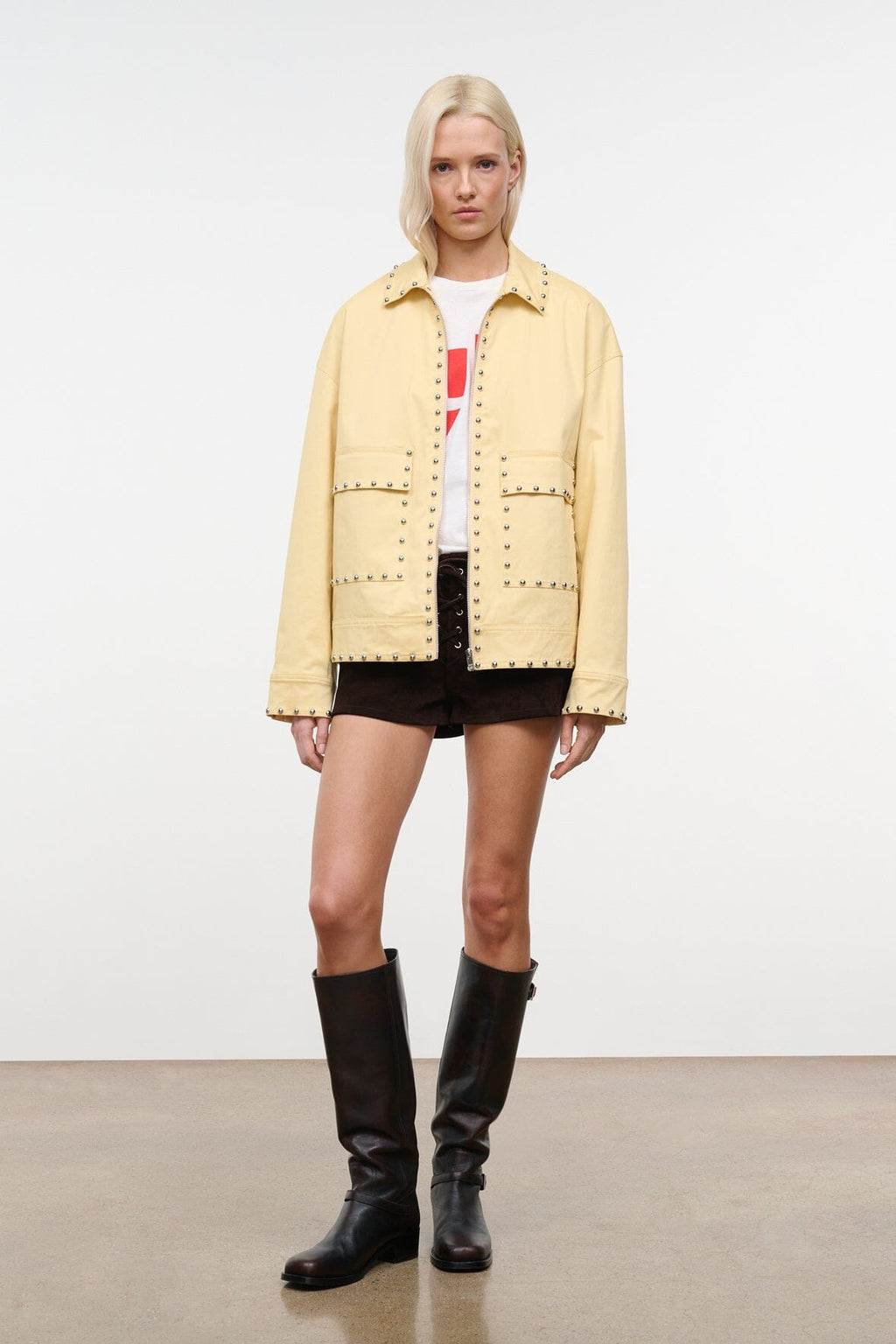 CLARKE JACKET | BUTTER STUDS
