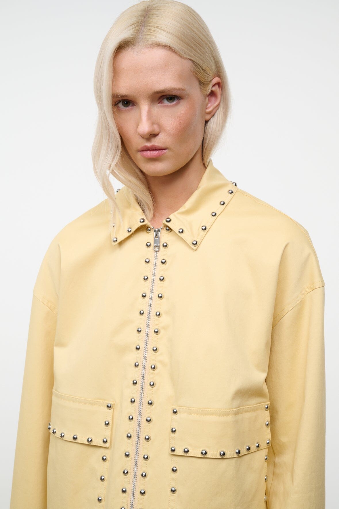CLARKE JACKET | BUTTER STUDS