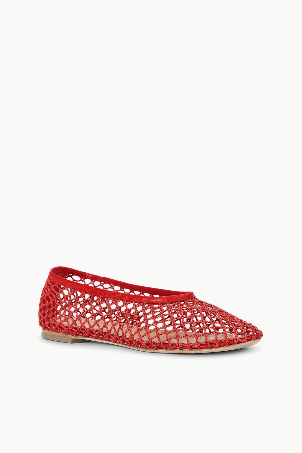 ALBA BALLET FLAT | RED NETTING