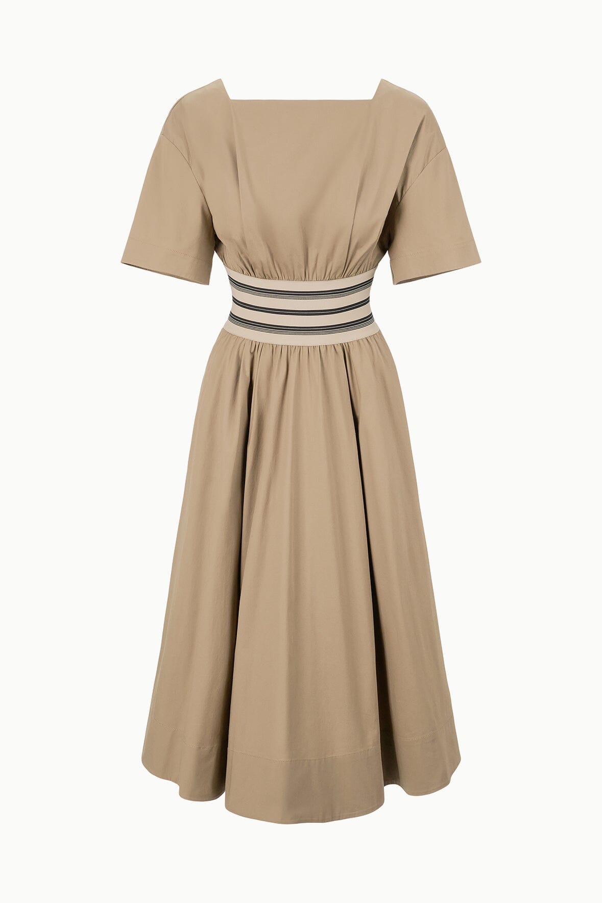 AMY DRESS | TAUPE