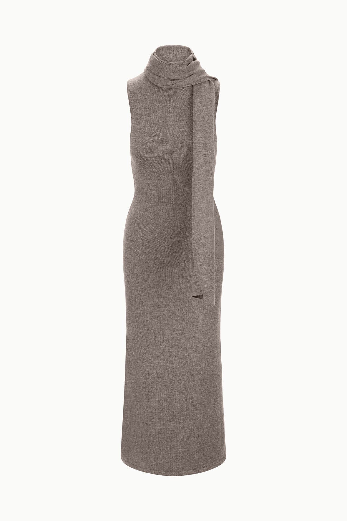 CANAL MIDI DRESS | TRUFFLE