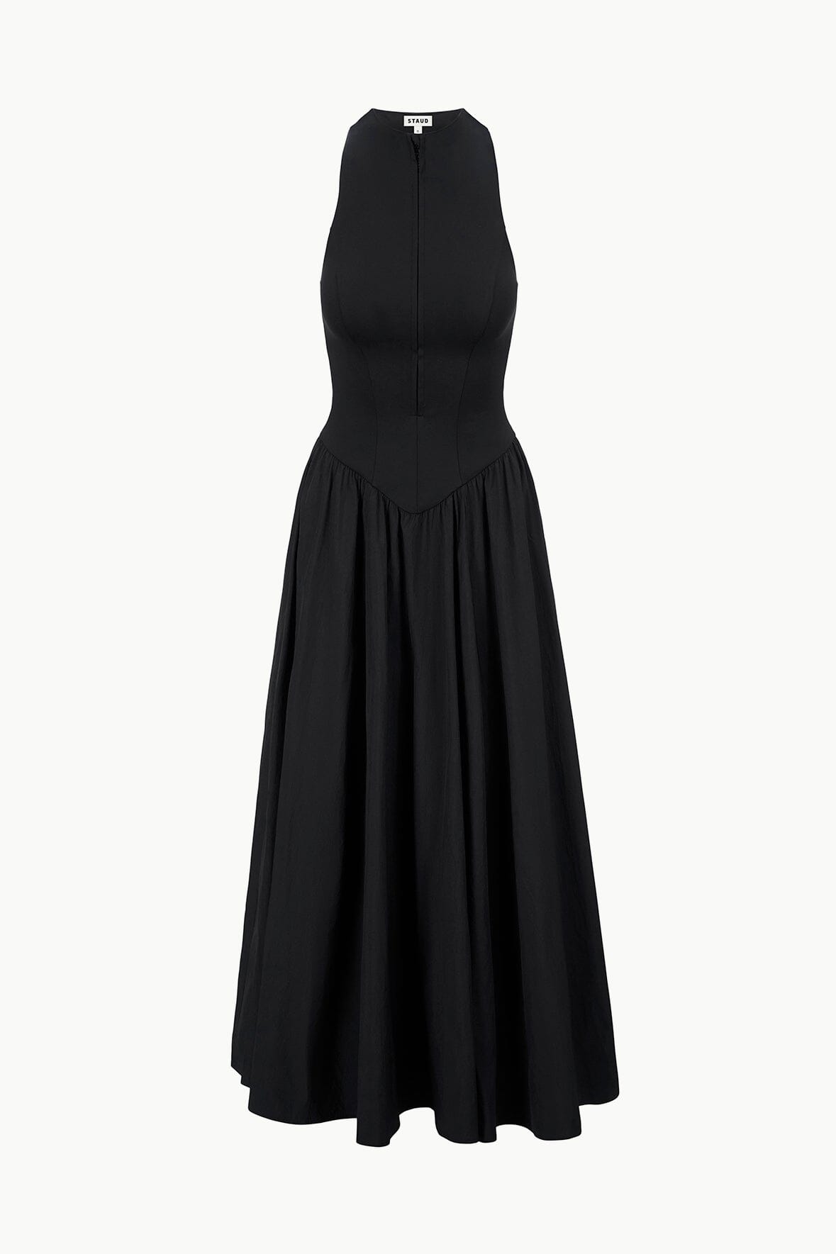 CREVASSE MAXI DRESS | BLACK