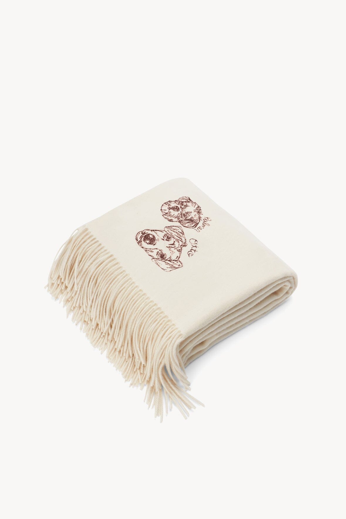 CUSTOM STAUD x C.BONZ CASHMERE BLANKET | IVORY