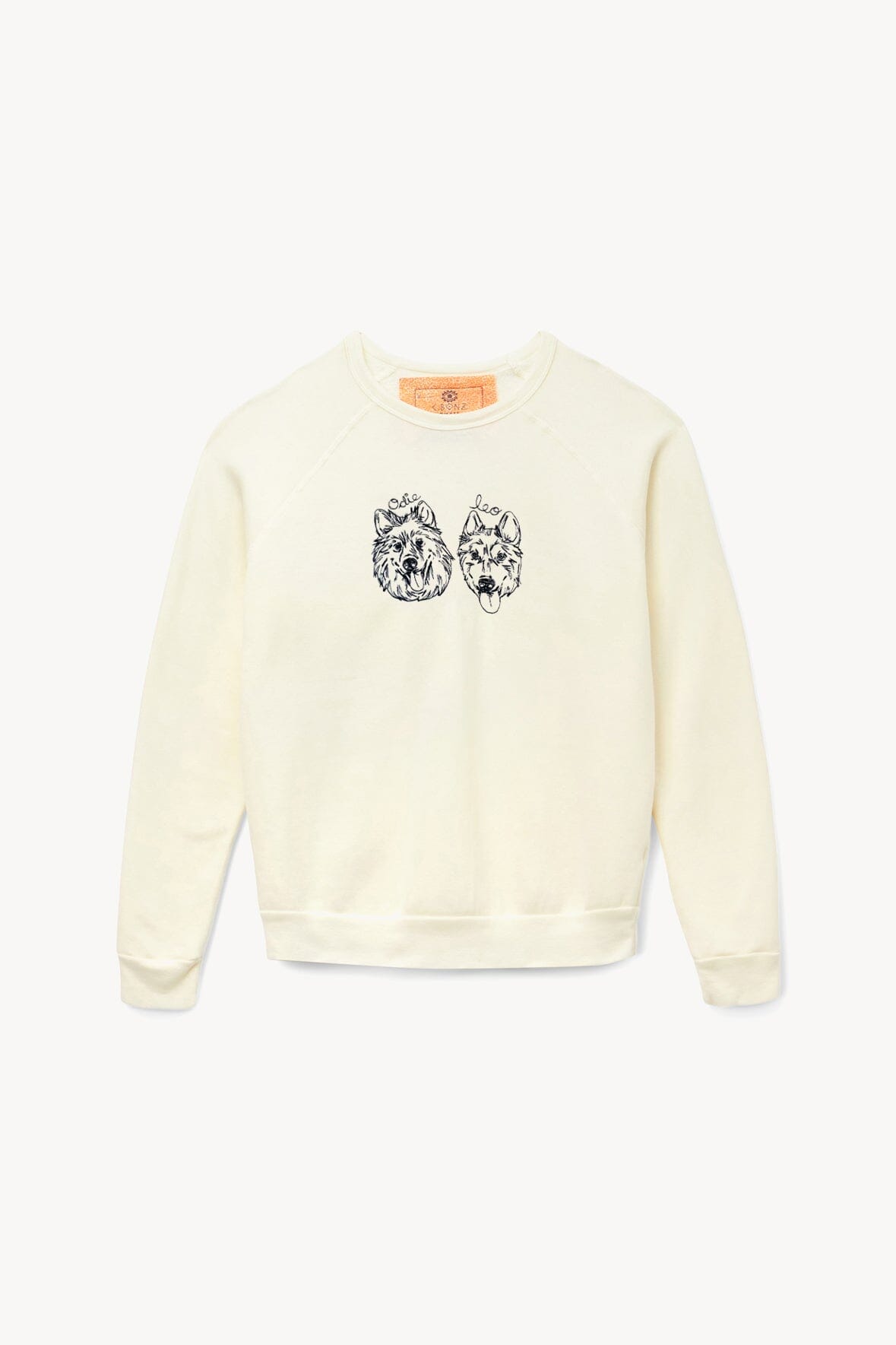 CUSTOM STAUD x C.BONZ SWEATSHIRT | CREAM