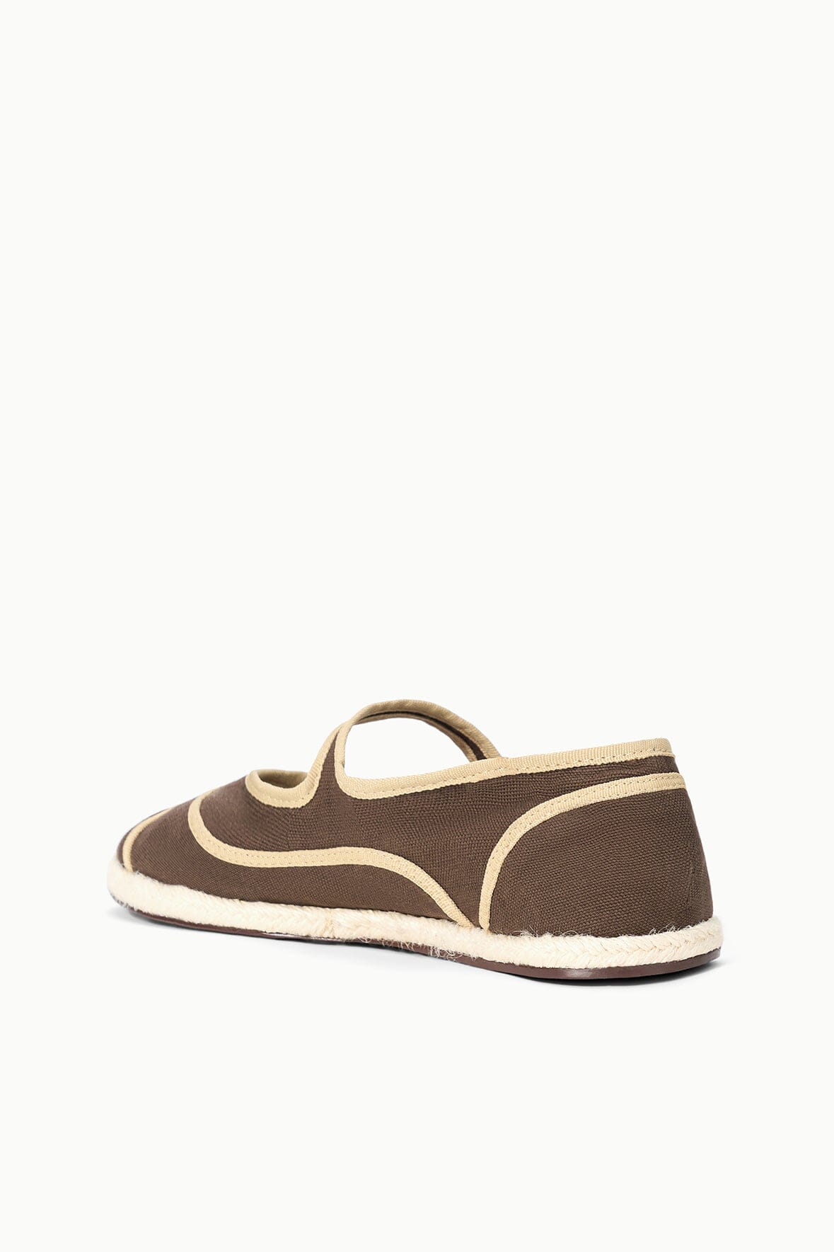 NORA ESPADRILLE FLAT | ESPRESSO