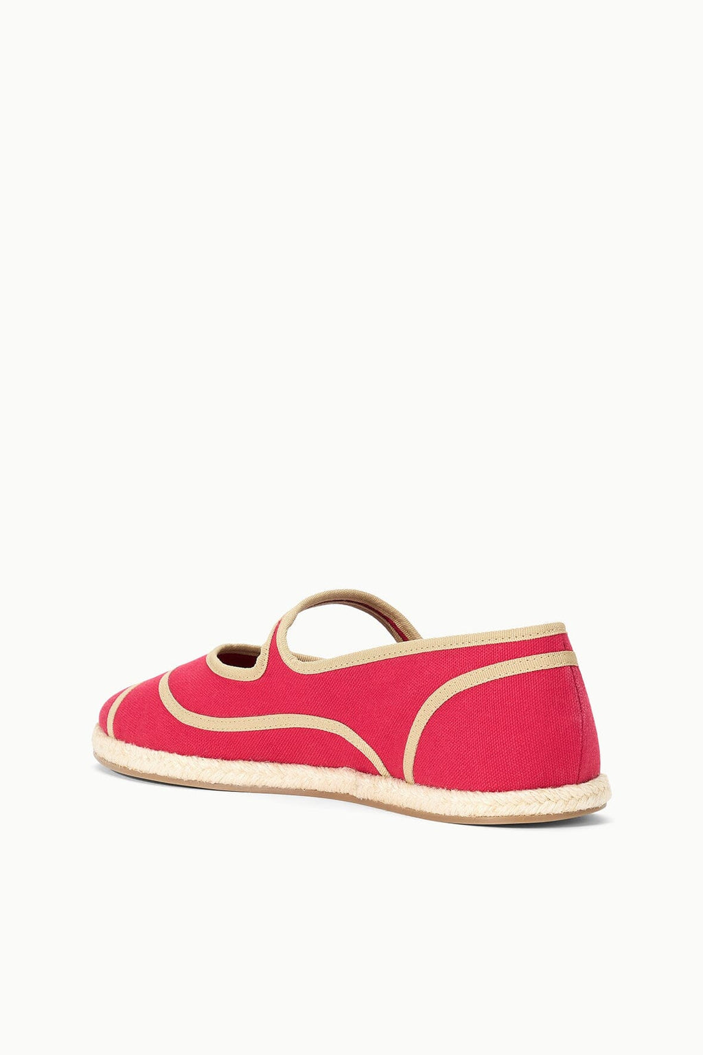 NORA ESPADRILLE FLAT | ROUGE