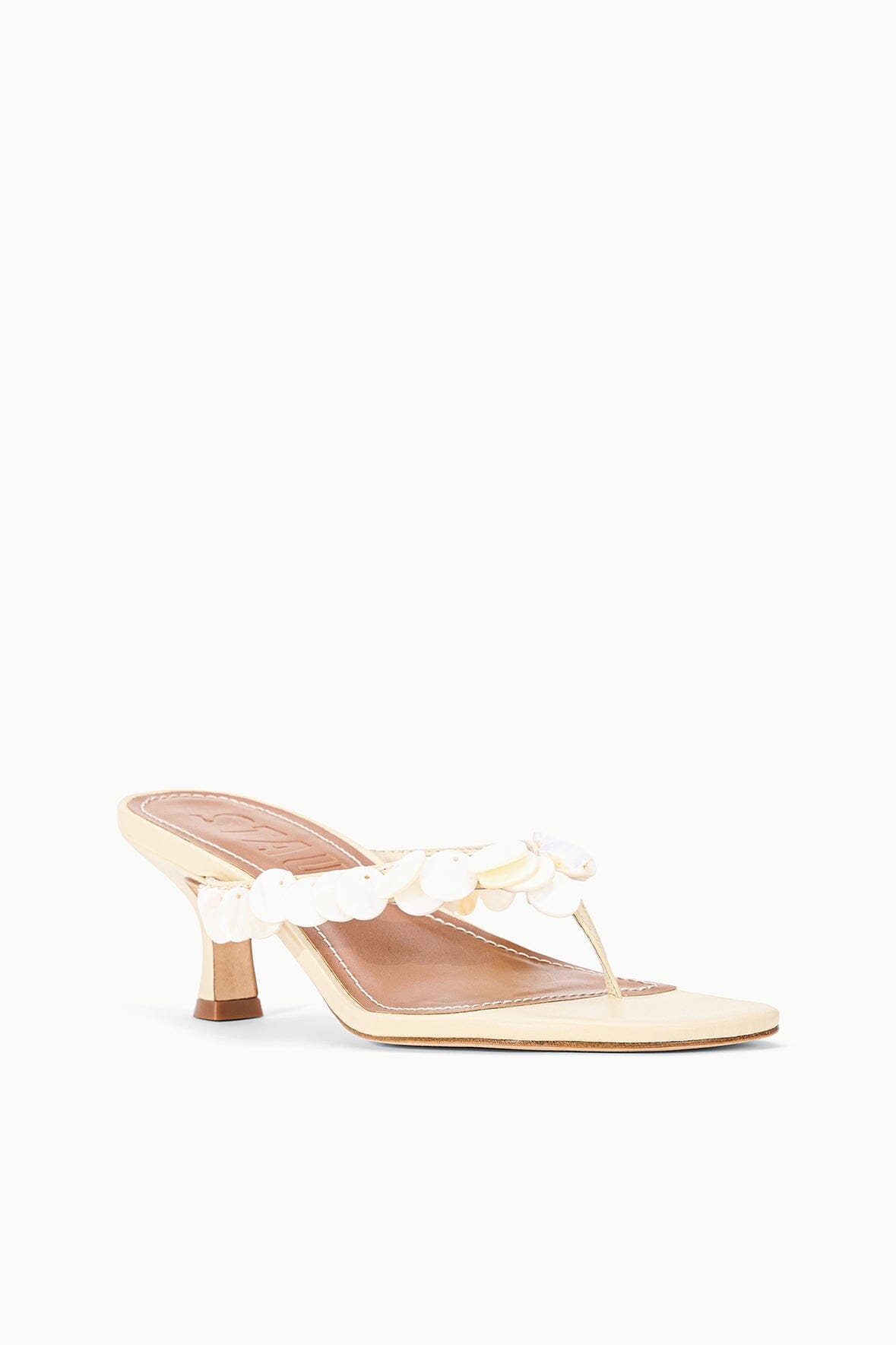 FREJA KITTEN HEEL | CREAM