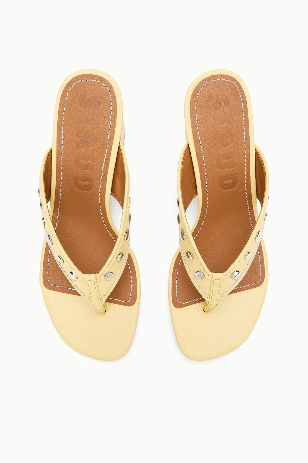 NOVA THONG HEEL | BUTTER STUDS