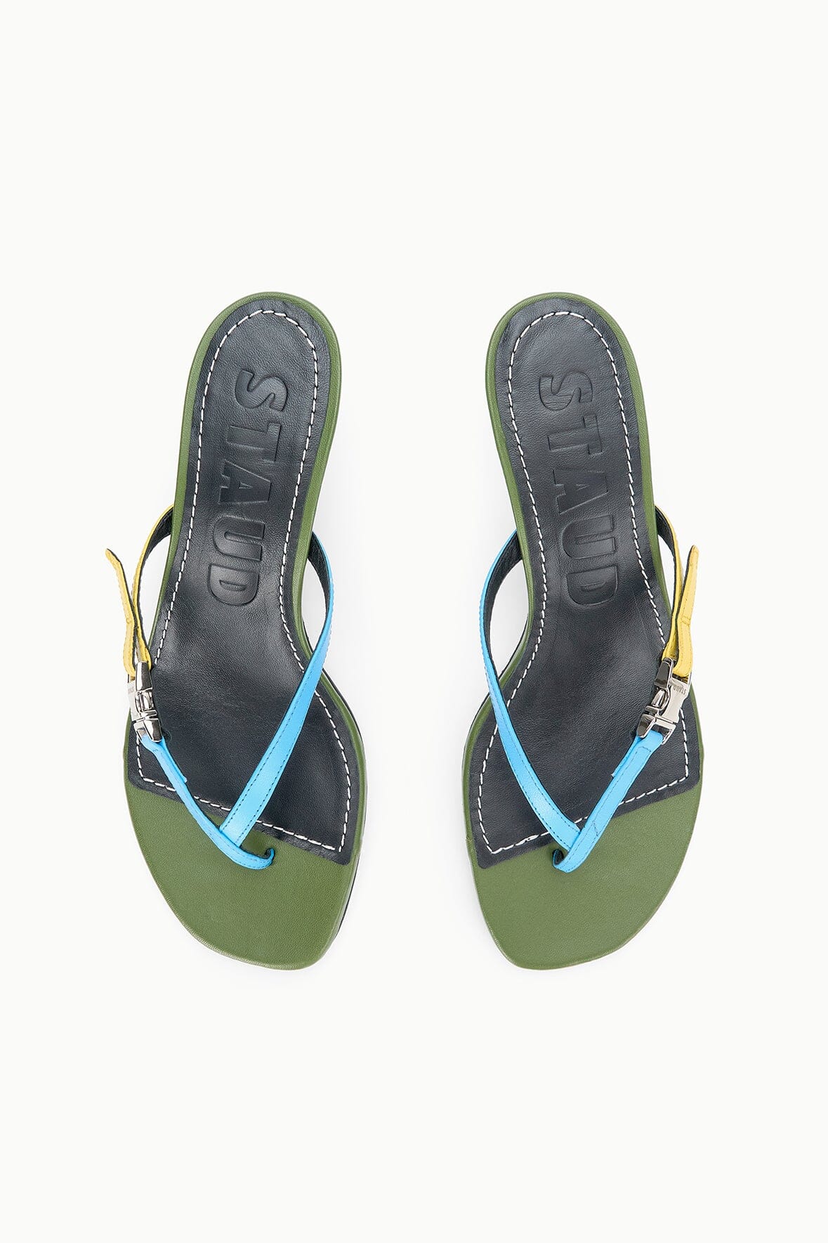 FLYNN KITTEN HEEL | FERN MULTI