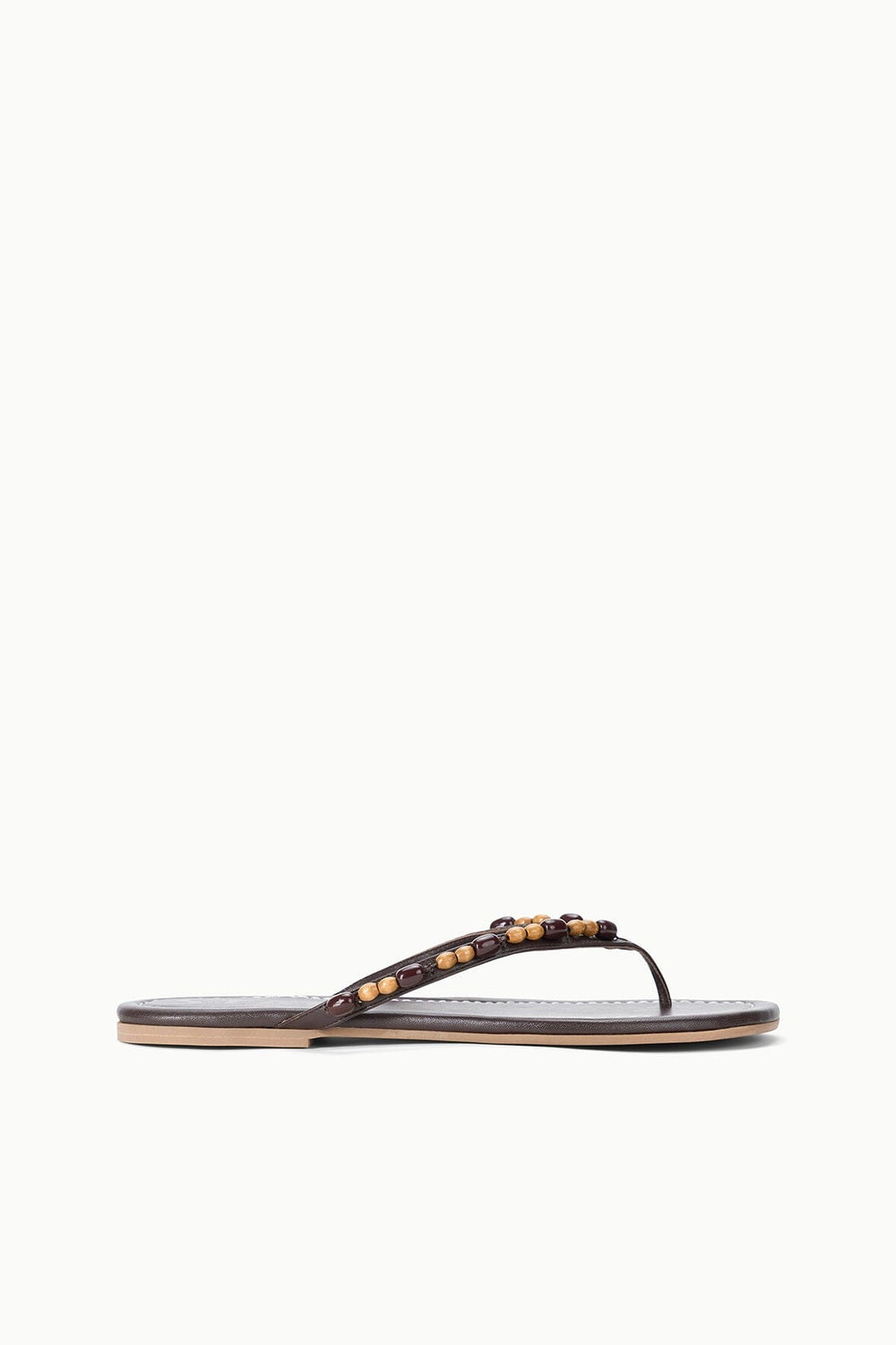FREJA THONG | WOOD BEADS
