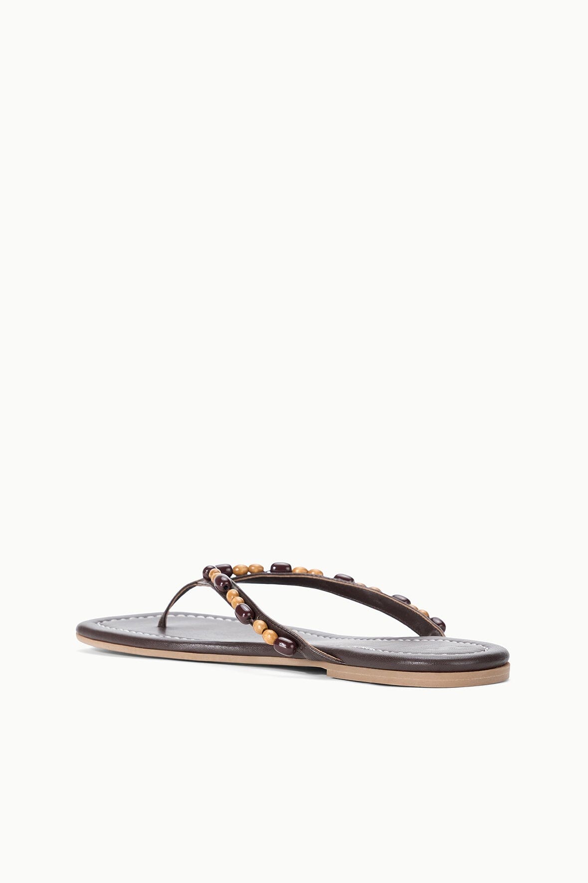 FREJA THONG | WOOD BEADS