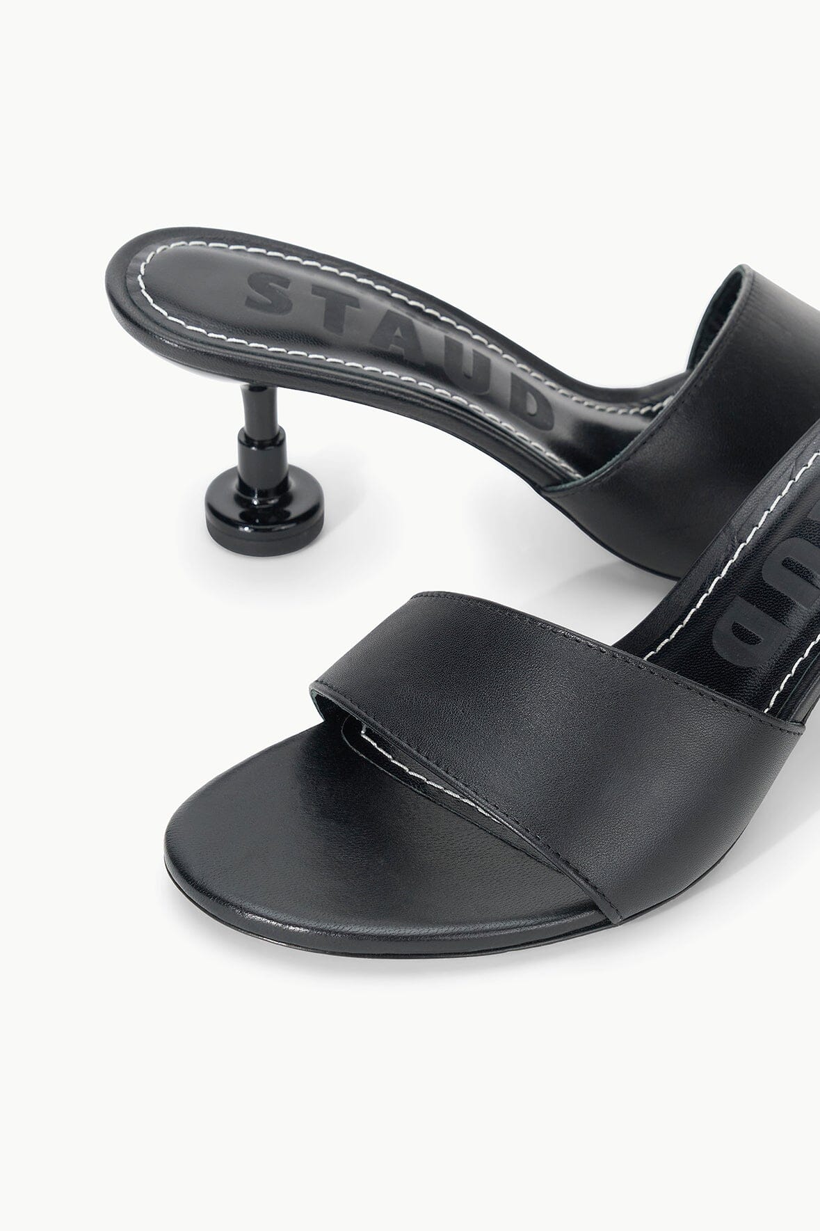 GARDENER KITTEN HEEL | BLACK