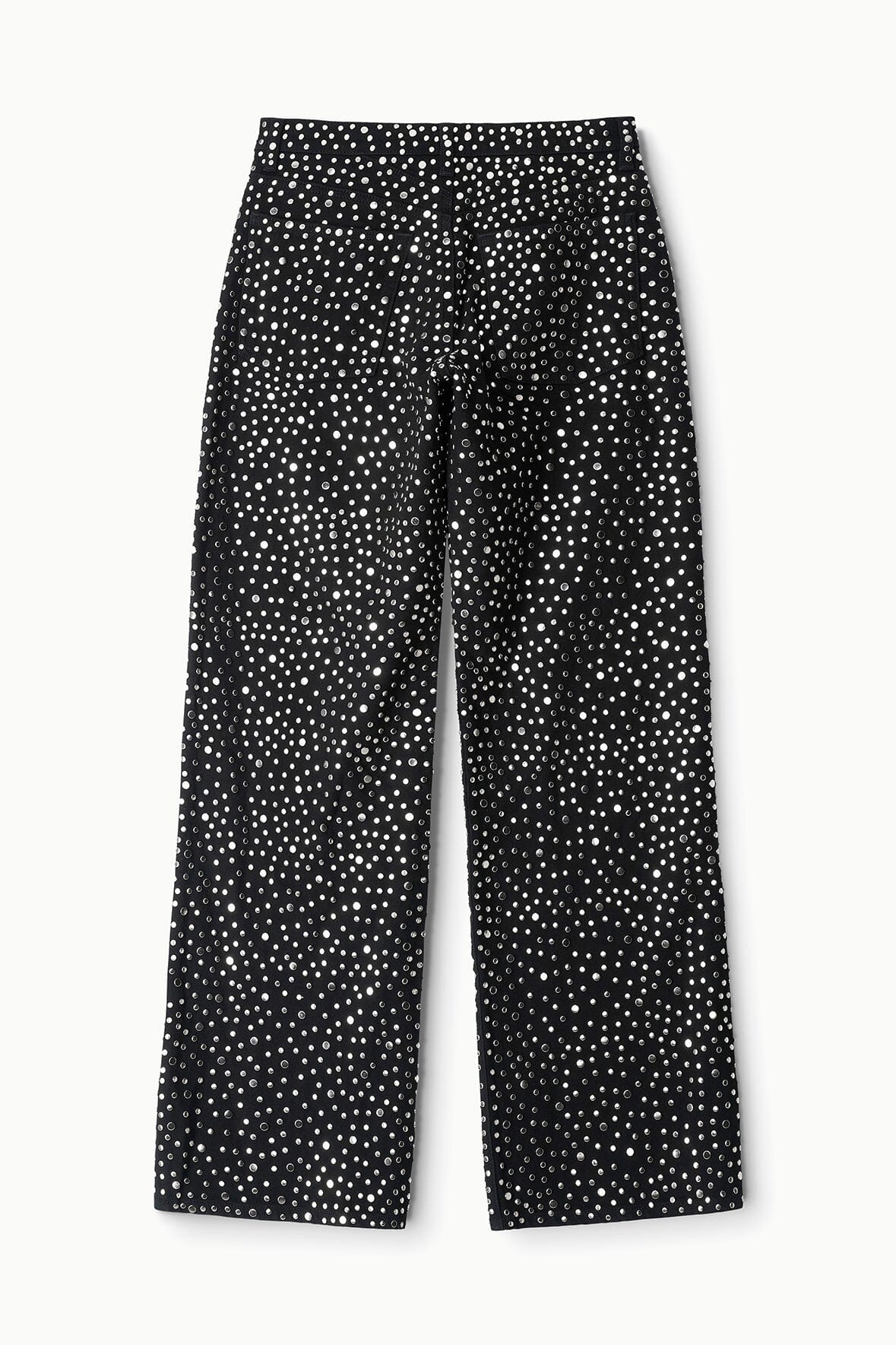 GUS STUDDED RELAXED JEAN | BLACK