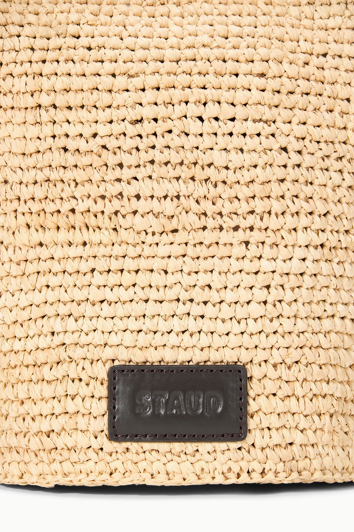LANI RAFFIA BUCKET BAG | NATURAL