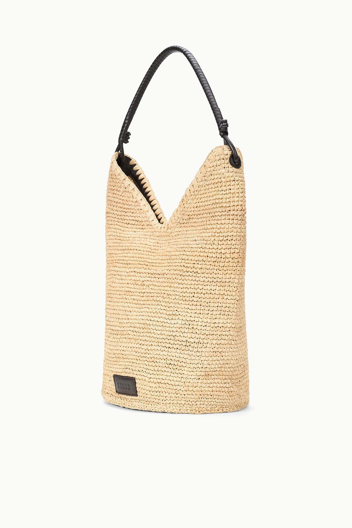 LANI LARGE RAFFIA BUCKET BAG | NATURAL