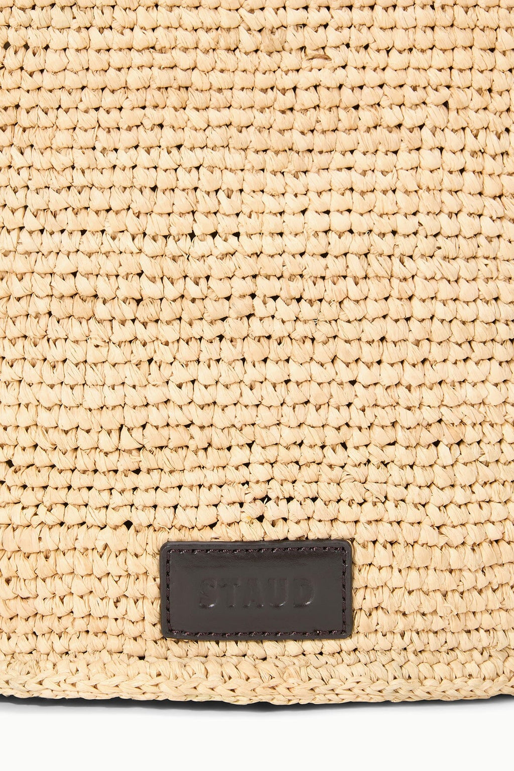 LANI LARGE RAFFIA BUCKET BAG | NATURAL