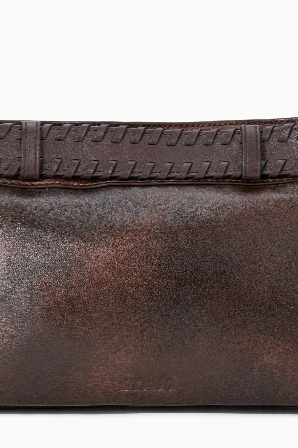 BROOKLYN SHOULDER BAG | ESPRESSO DISTRESSED