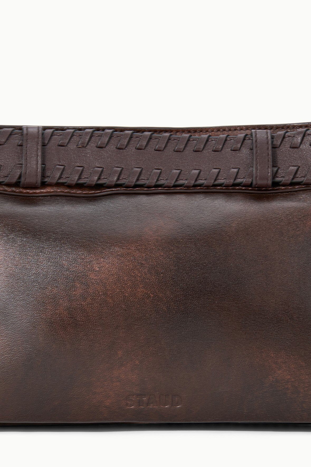 BROOKLYN SHOULDER BAG | ESPRESSO DISTRESSED