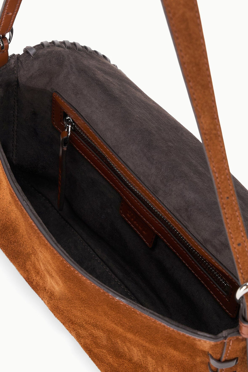 HARLOW BAG | TABAC SUEDE ESPRESSO