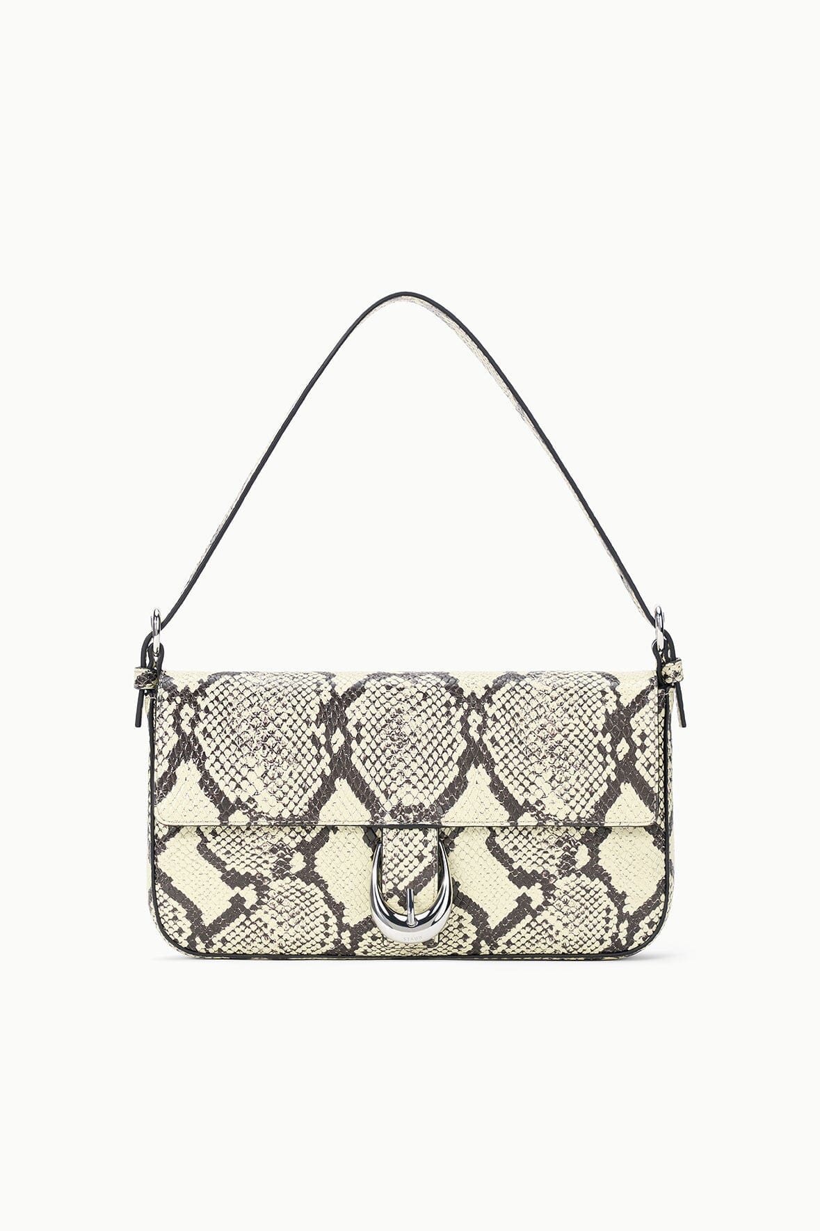 HARLOW BAG | WHITE SNAKE