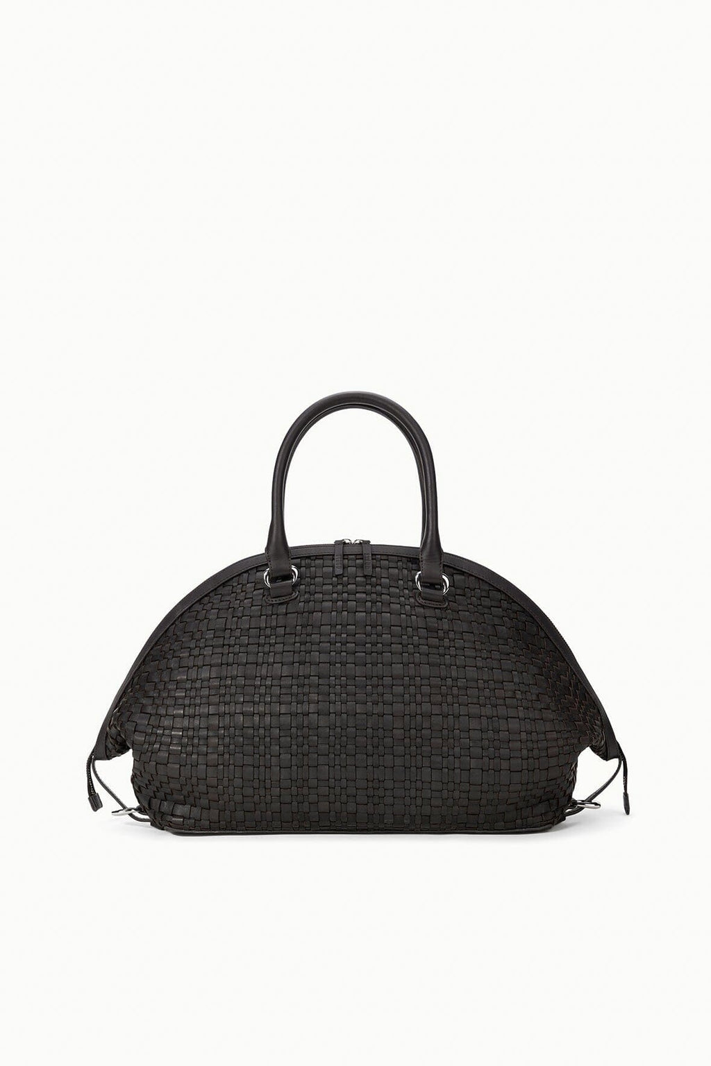 HESTER SATCHEL | ESPRESSO WOVEN LEATHER