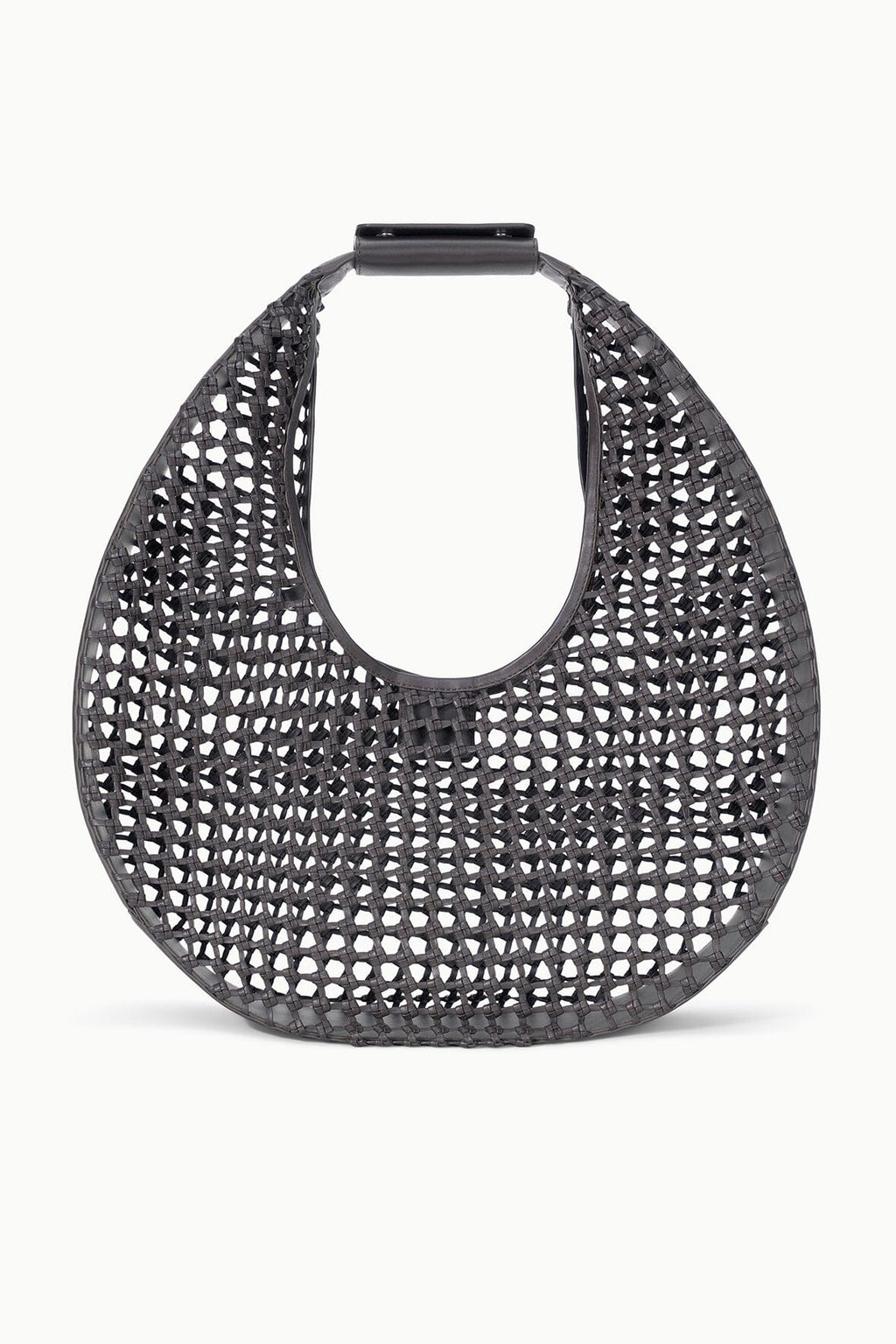 LARGE MOON BAG | ESPRESSO KNOTTED
