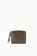 MAE HAND-WOVEN WALLET | TRUFFLE