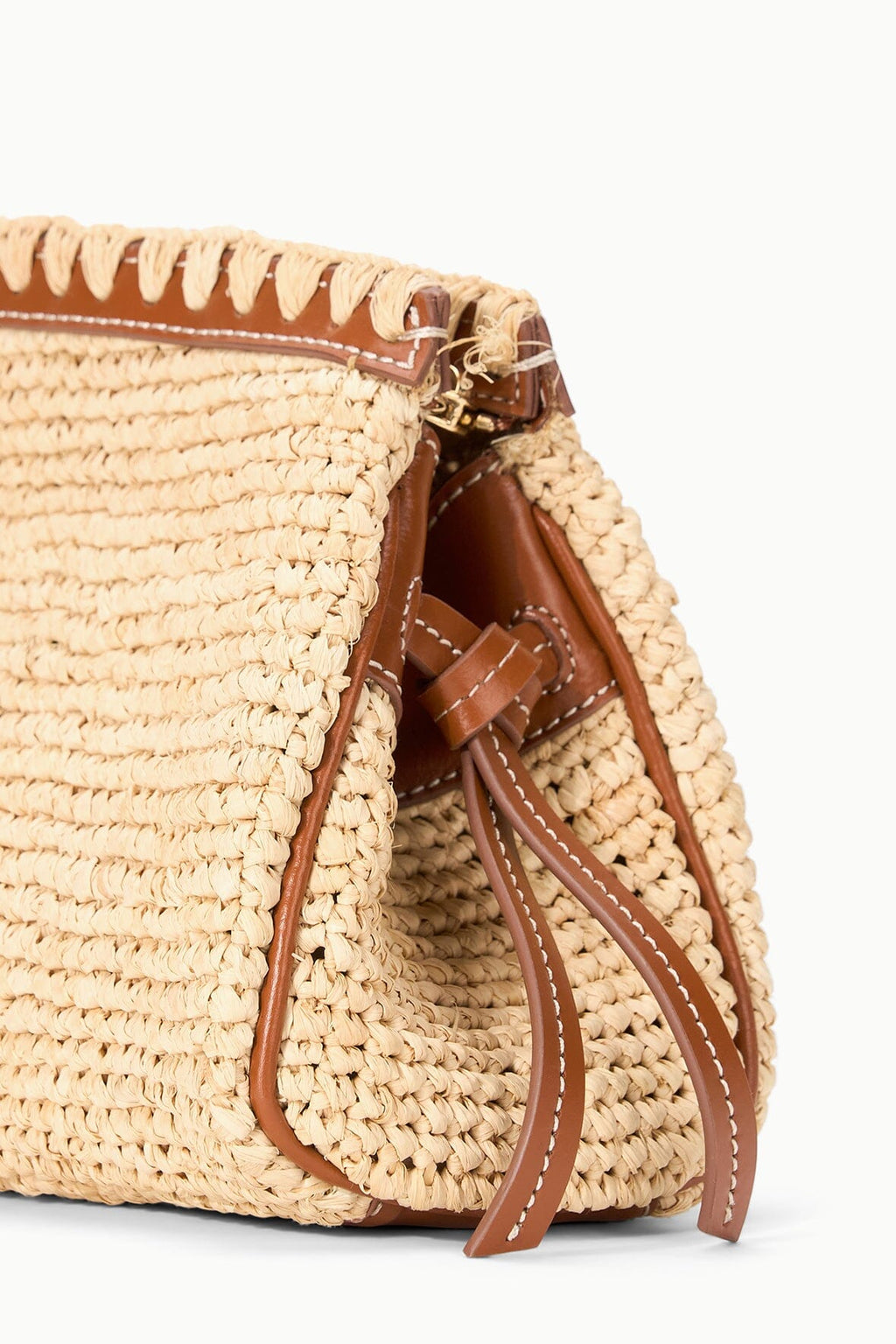 MAUDE CONVERTIBLE CLUTCH | NATURAL TAN