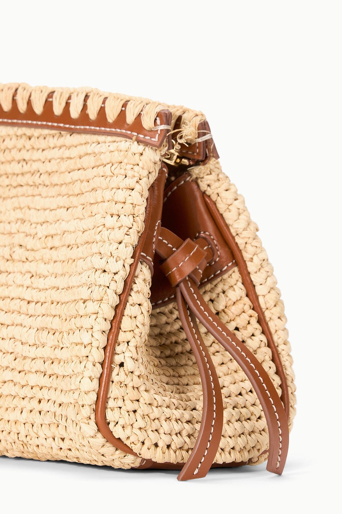 MAUDE CONVERTIBLE CLUTCH | NATURAL TAN