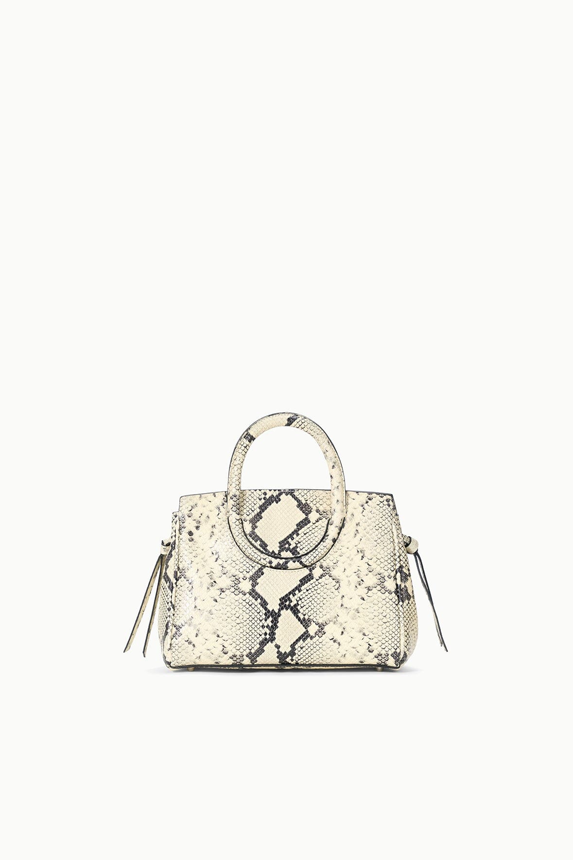 MAUDE MINI CARRYALL | WHITE SNAKE