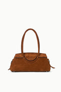 MAUDE SHOULDER BAG | TABAC SUEDE