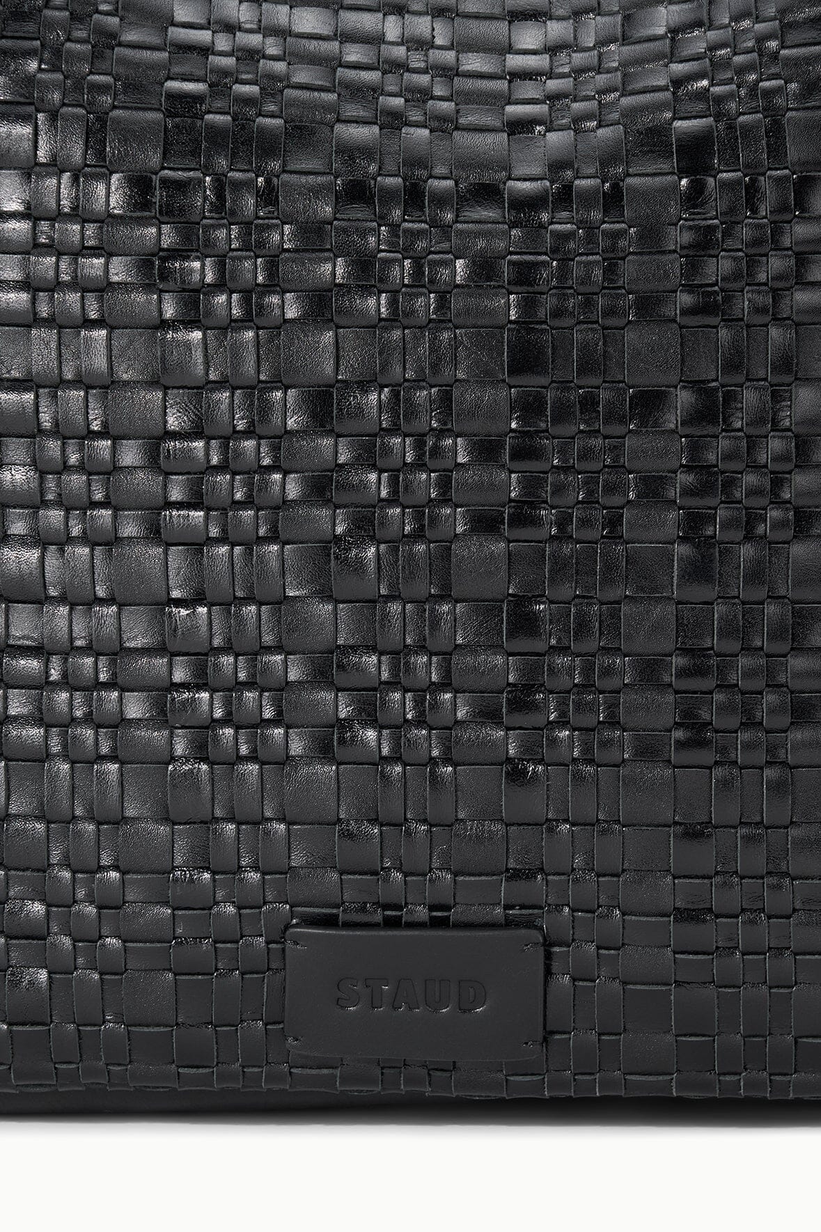 MAYA HOBO BAG | BLACK WOVEN