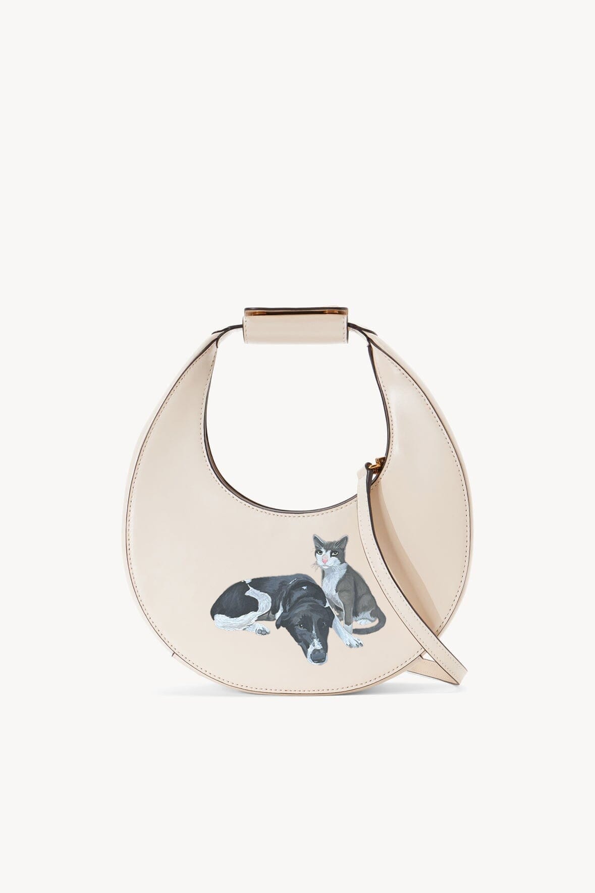CUSTOM MINI MOON BAG | CREAM