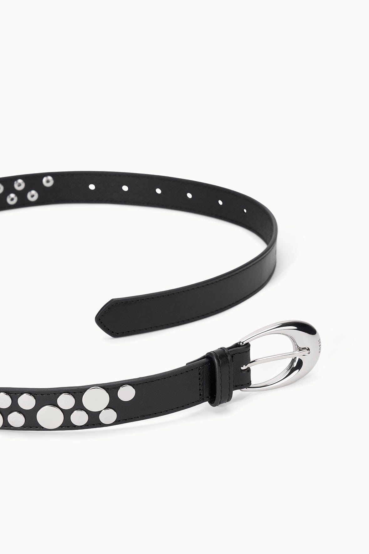 MOON BUCKLE BELT | RIVETS