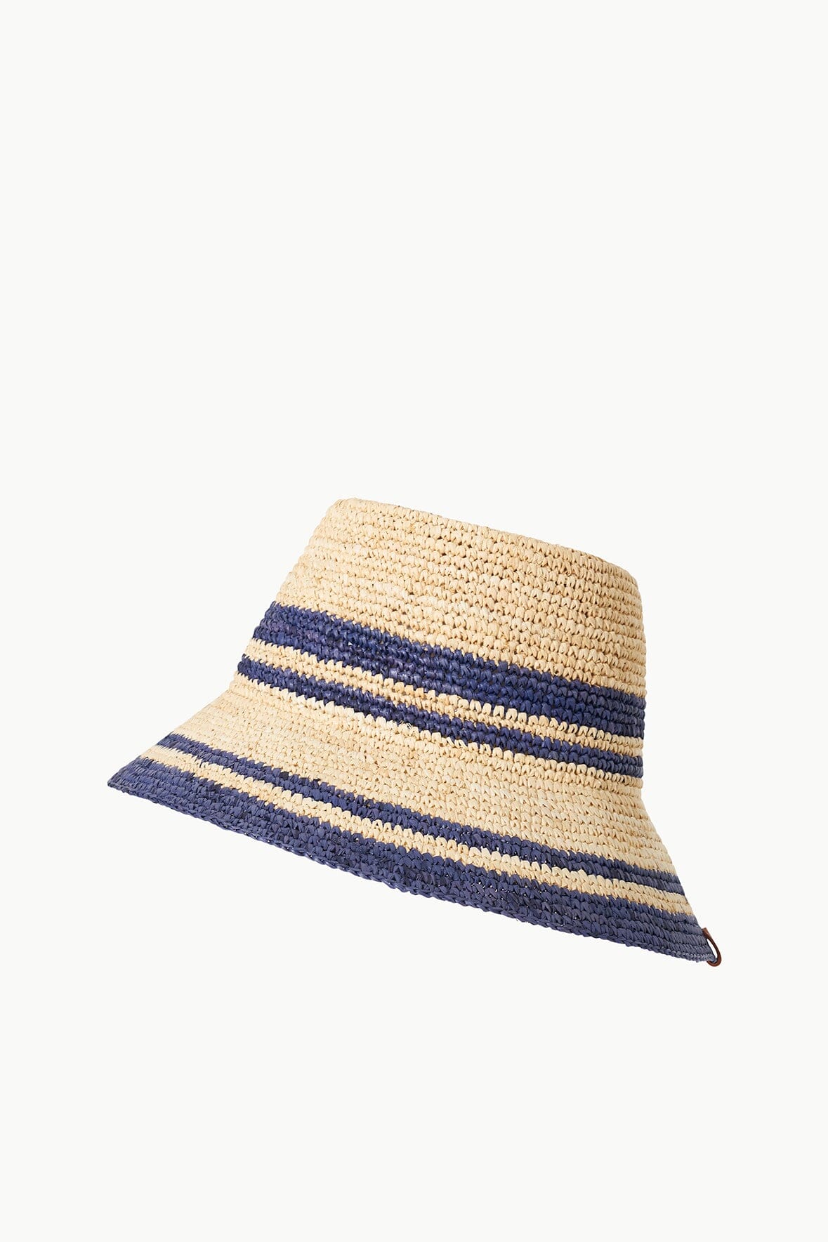 RITA BUCKET HAT | NATURAL NAVY