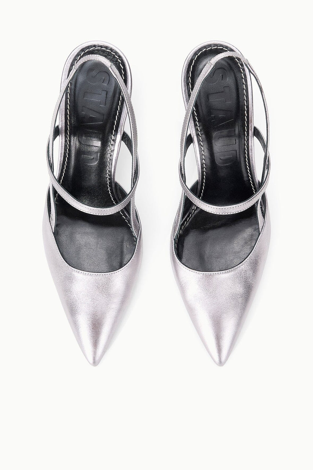 SEBASTIAN HIGH HEEL SLINGBACK | PEWTER