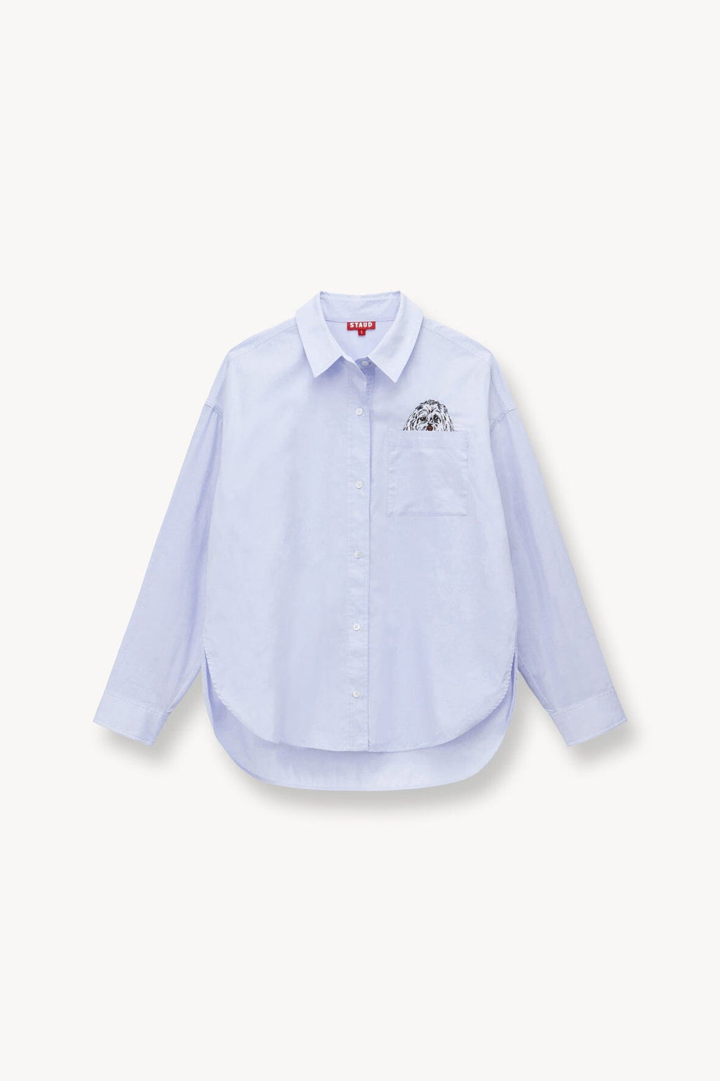 CUSTOM STAUD x C.BONZ CLASSIC OVERSIZED SHIRT | OXFORD BLUE