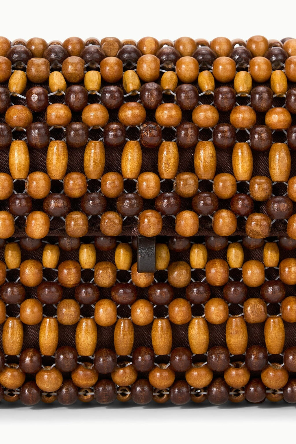 TIMMY SHOULDER BAG | MULTI WOOD BEADS