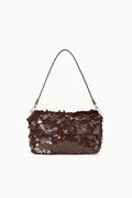 TIMMY SHOULDER BAG | CACAO SEQUINS
