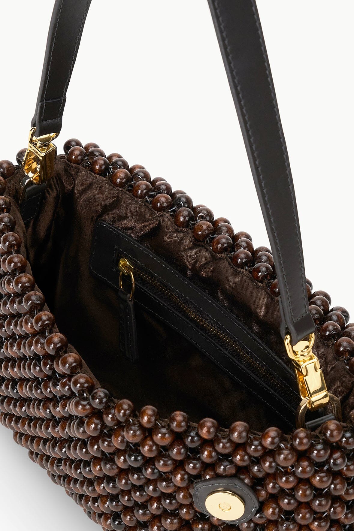 TIMMY SHOULDER BAG | DARK BROWN