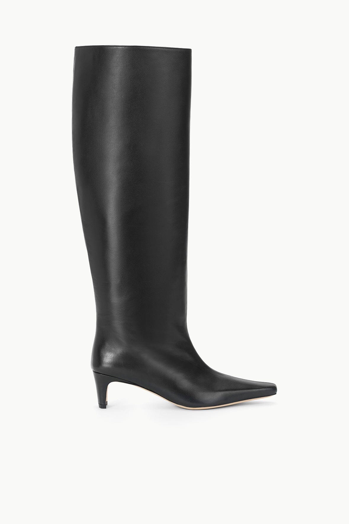WIDE SHAFT WALLY BOOT | BLACK