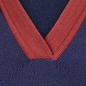GENE DRESS | NAVY SANGRIA